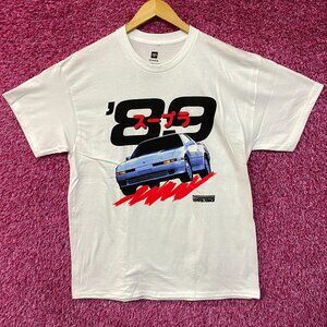 Toyota Supra Turbo 89 Double Sided T-Shirt Large